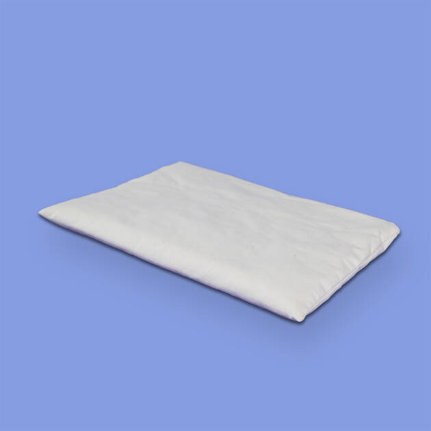 Kussen gevuld met wol