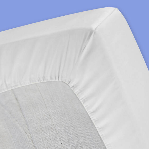 Molton hoeslaken voor een wiegmatras- baby 67x33x4