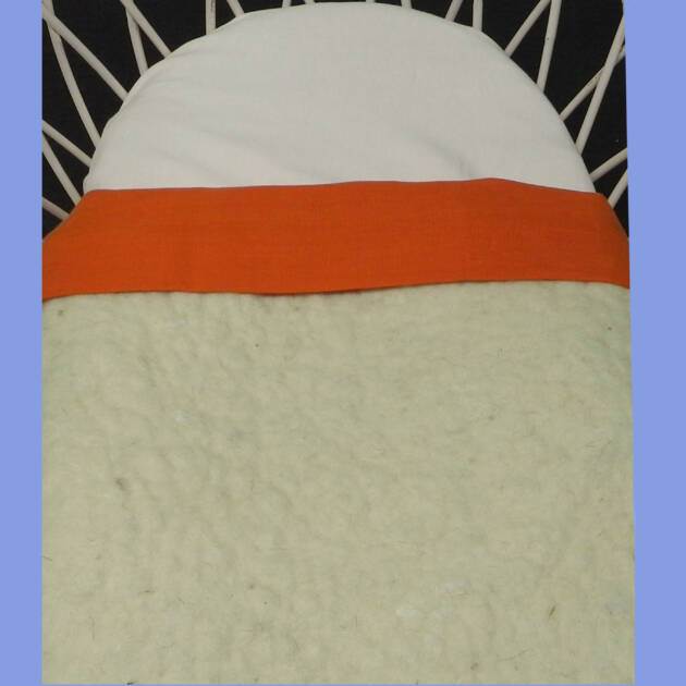 Wol-vilt deken voor wieg-baby 60x50