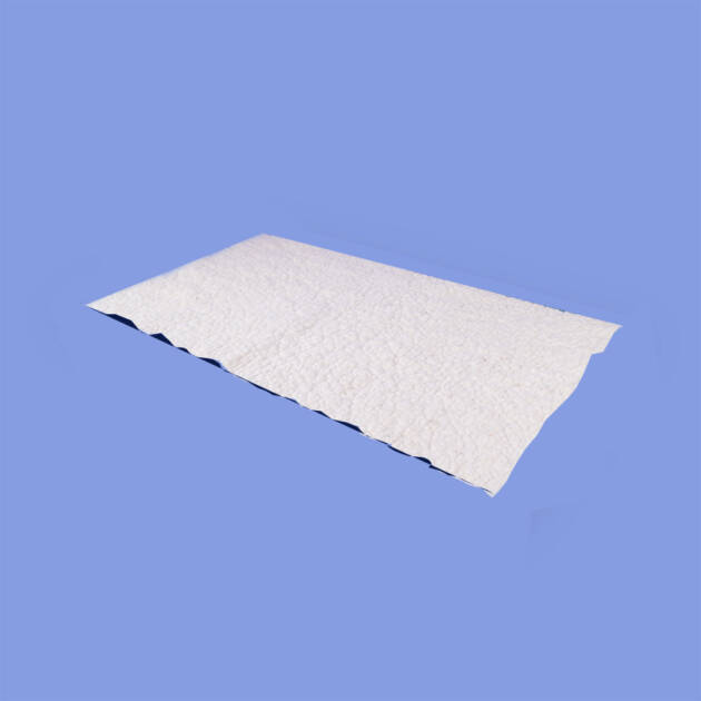 Wollen deken/ vilt voor wieg-baby 60x50